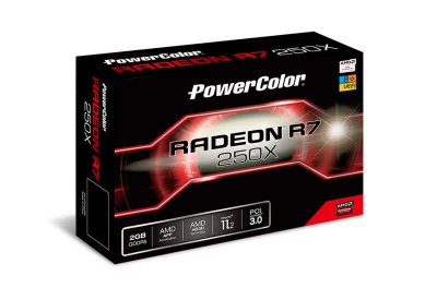    PowerColor PCI-E ATI AXR7 250X 2GBD5-HE Radeon R7 250X 2048Mb 128bit GDDR5 1000/4500 DVI/