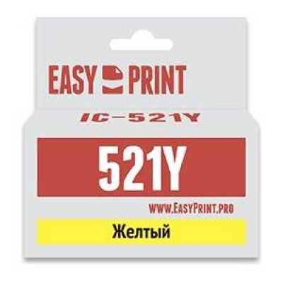    EasyPrint CLI-521Y  Canon Pixma iP4700/MP540/620/980/MX860 