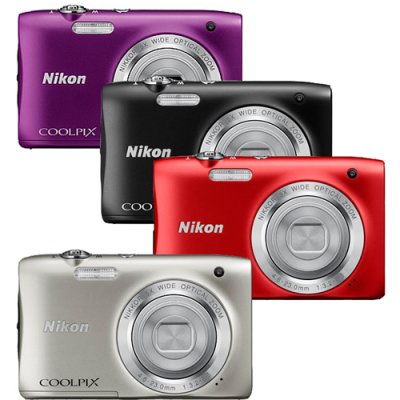    Nikon CoolPix S2900  20.1Mpix Zoom5x 2.7" 720p 25Mb SDXC CCD 1x2.3 IS el 10minF