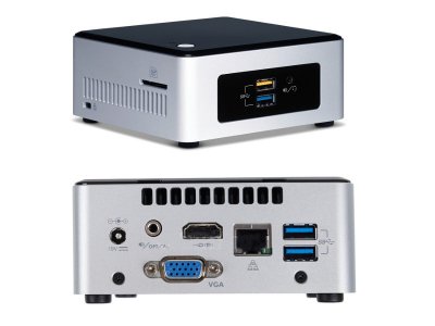     Intel NUC Kit BOXNUC5CPYH (Cel N3050, 1.6-2.16 , HDMI, D-Sub, GbLAN, SATA, 1