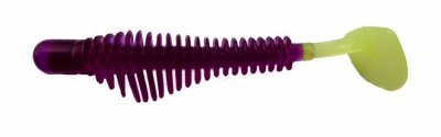     B Fish & Tackle Pulse-R Paddle Tail 3.25" - Purple/Chart Tail, 8,2  (8 )