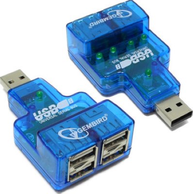      4-port USB2.0 Hub GEMBIRD UHB-CN224