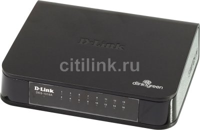  D-link DES-1016A/E1A/E1B/C1A/A1A   16-port UTP 10/100Mbps Auto-sensing