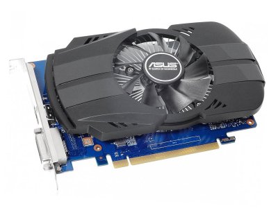    ASUS GeForce GT 1030 1177Mhz PCI-E 3.0 2048Mb 2100Mhz 64 bit DVI HDMI HDCP PH-GT1030-O2GD