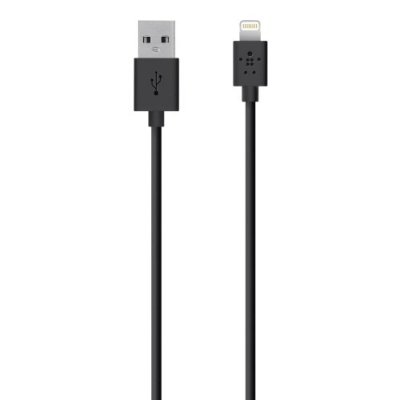     Belkin Lightning to USB Cable F8J023bt2M-BLK Black 2.0 m