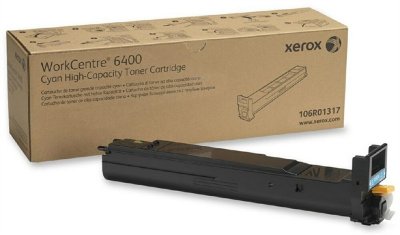   106R01317  Xerox WorkCentre 6400 Cyan High Capacity Toner Cartridge (16500 Pages)