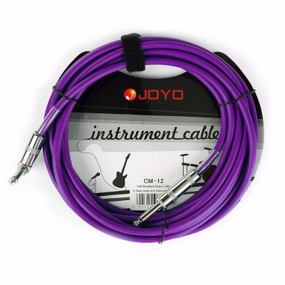     JOYO CM-12 Cable 6.3 Jack/M TS- 4.5m Purple
