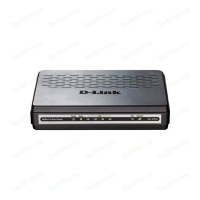    D-Link (DSL-2540U /BA/T1D) ADSL2/2+ 4-port Ethernet Router (Annex A, 4UTP 10/100Mbps)