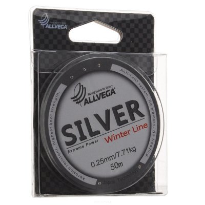    Allvega Silver 50m 0.25mm SIL50025