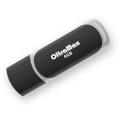    USB Flash Drive 4Gb - OltraMax 20 Black OM004GB20-B