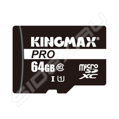     Kingmax Pro microSDXC Class 10 UHS-I 64 GB (KM64GMCSDUHSP1A)