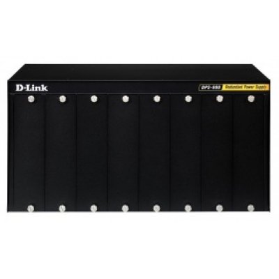    D-Link DPS-900 8-slot chassis allows up to 8 DPS-200 and/or DPS-500