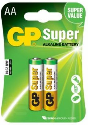    GP Super Alkaline 15A LR6 Minions