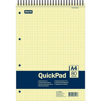    QuickPad A4 80    