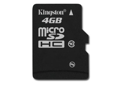    Kingston microSDHC Class10 4Gb + Adapter
