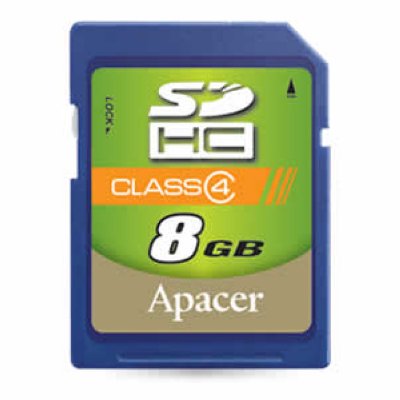    Apacer SDHC 8Gb Class 4