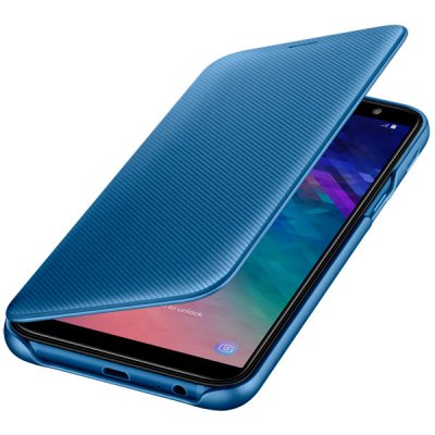    Samsung Wallet Cover  Galaxy A6 (2018), Blue