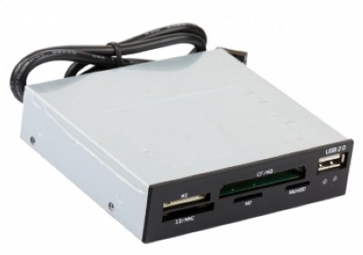    Scythe (SCKMRDJR) KAMA Reader Jr (3.5" Internal USB2.0 CF/MD/MMC/SD/microSD/MS(/Pro/Duo/M2