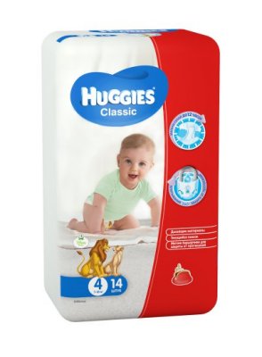    Huggies Classic Small Pack 5 (11-25 ), 12 .