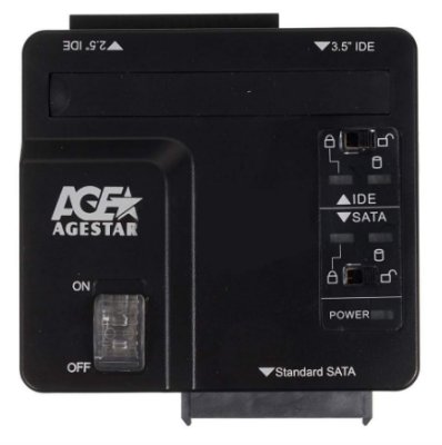   AgeStar(3FBCP)IDE/SATA--)USB3.0 Adapter(  - IDE/SATA 2.5"/3.5"  USB3.0)+.
