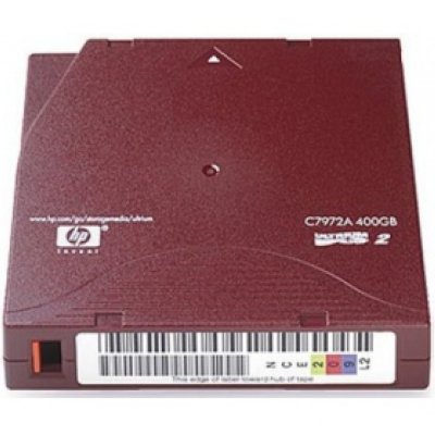    HP C7972L Ultrium LTO2 400GB bar code labeled Cartridge (for libraries & autoloaders)