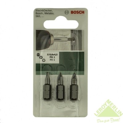     3  (25 , LS, PH, PZ) Bosch XH SET