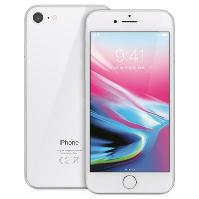    Apple iPhone 8 64Gb Silver (MQ6H2RU/A) 4.7" (750x1334) 12Mpix WiFi BT iOS 11