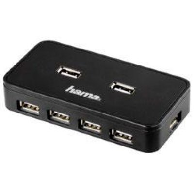  USB- Hama 1:7 (00039859) 7  USB 2.0 