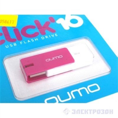    USB 16Gb QUMO Click USB2.0 - QM16GUD-CLK-Violet