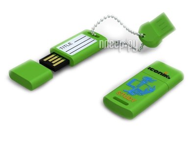   USB - ICONIK  USB flash 8  " " RB-STUDY-8GB (USB2.0) [126431]