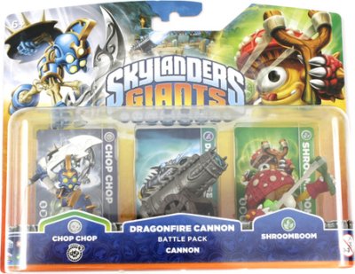    Battle Pack Skylanders Giants: (Shroomboom, Cannon, Chop Chop) [PS3 / Wii / NDS / PC / 3D