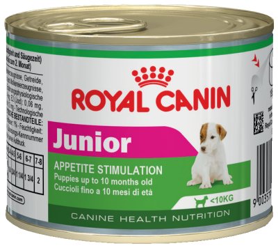      Royal Canin (0.195 ) 1 . Junior Puppy  anine canned 0.195  1