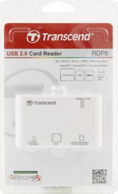   (TS-RDM3W)  /   Transcend, USB 2.0, 