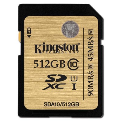     SDHC Kingston SDA10/512GB