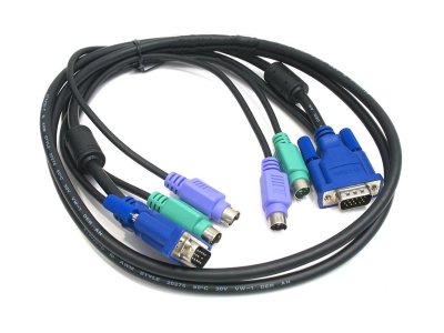    D-Link DKVM-CB5,  KVM , PS/2 keyboard, PS/2 mouse cable, Monitor cable, 5m