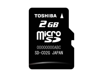     Micro SDHC 2Gb Class 4 Toshiba SD-C02GJ BL5A