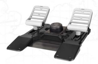     PC MadCatz/Saitek G01-SCB43202 Pro Flight Combat Rudder Pedals (USB2.0)