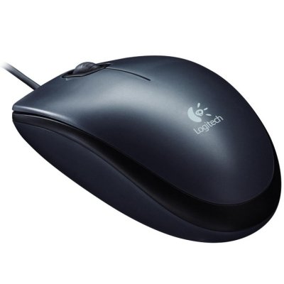     Logitech Mouse M90 Black USB (910-001794)