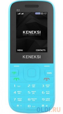     KENEKSI E2 1.77"" 128x160 2 Sim Bluetooth  E2 Red