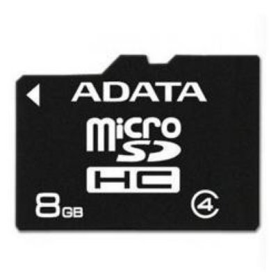     MicroSD 8Gb A-DATA (AUSDH8GCL4-R) Class 4 microSDHC
