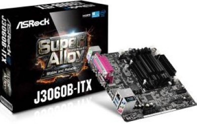     ASRock J3060B-ITX (Intel J3060, SODIMM 2*DDR3, PCI-E1x, D-SUB, HDMI, SATA III, LPT
