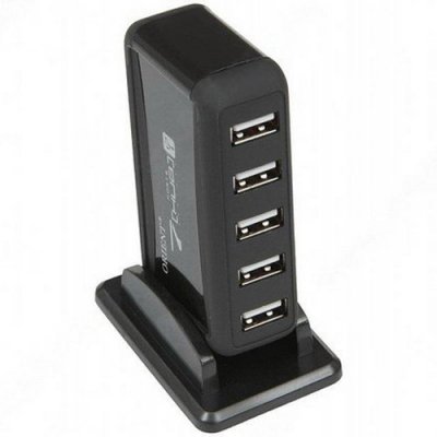    USB 2.0 ORIENT KE-720, USB 2.0 HUB 7 Ports, c  - 1xUSB (5 , 1 
