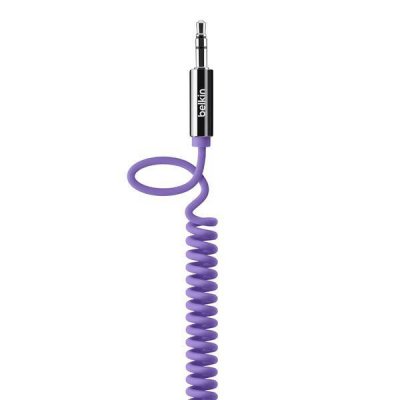     Belkin Mixit Coiled Cable AV10126cw06-PUR Purple
