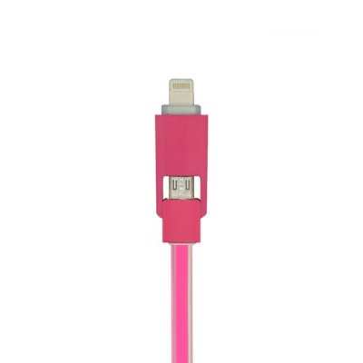    ACD Multi Lightning MicroUSB USB-A 2  1 1m Magenta ACD-U914-PMM