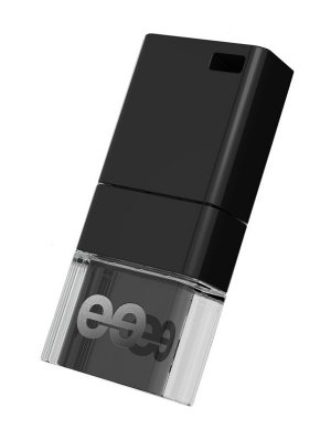     32GB USB Drive (USB 2.0) Leef ICE Black (LFICE-032BLR)