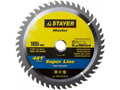     Stayer Super-Line    185x20mm 3682-185-20-48