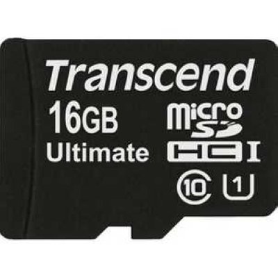   Transcend microSD 16GB Class 10 UHS-I Ultimate (SD ) (TS16GUSDHC10U1)