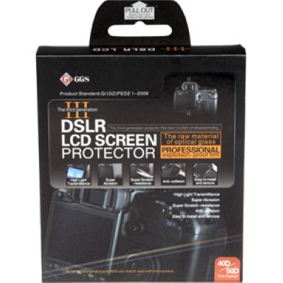       GGS LCD Screen Protector III 50D/40D