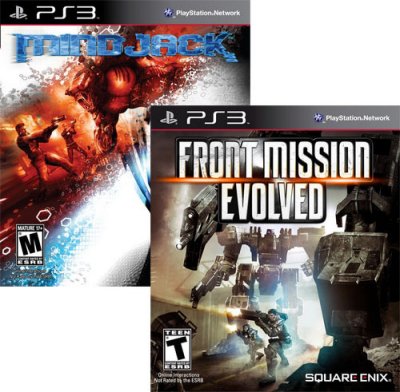     Sony PS3 Square Enix .  ( )+Front Mission Evolved+Mindjack