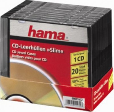     1 CD SlimBox (20 ) HAMA H-11432 black